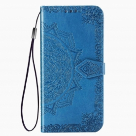 Leren Hoesje voor Oppo A9 2020 / A5 2020 Mandala Van Middelbare Leeftijd