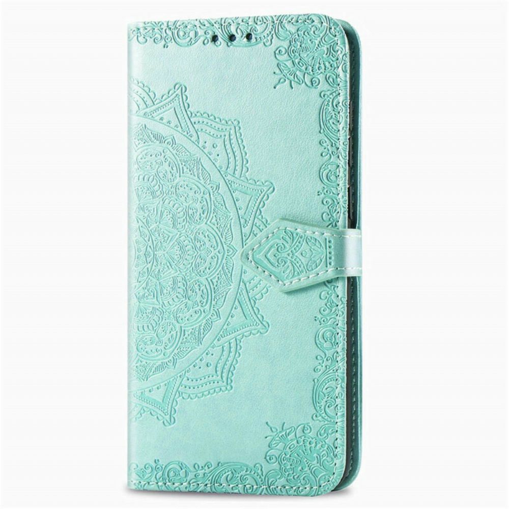 Leren Hoesje voor Oppo A9 2020 / A5 2020 Mandala Van Middelbare Leeftijd