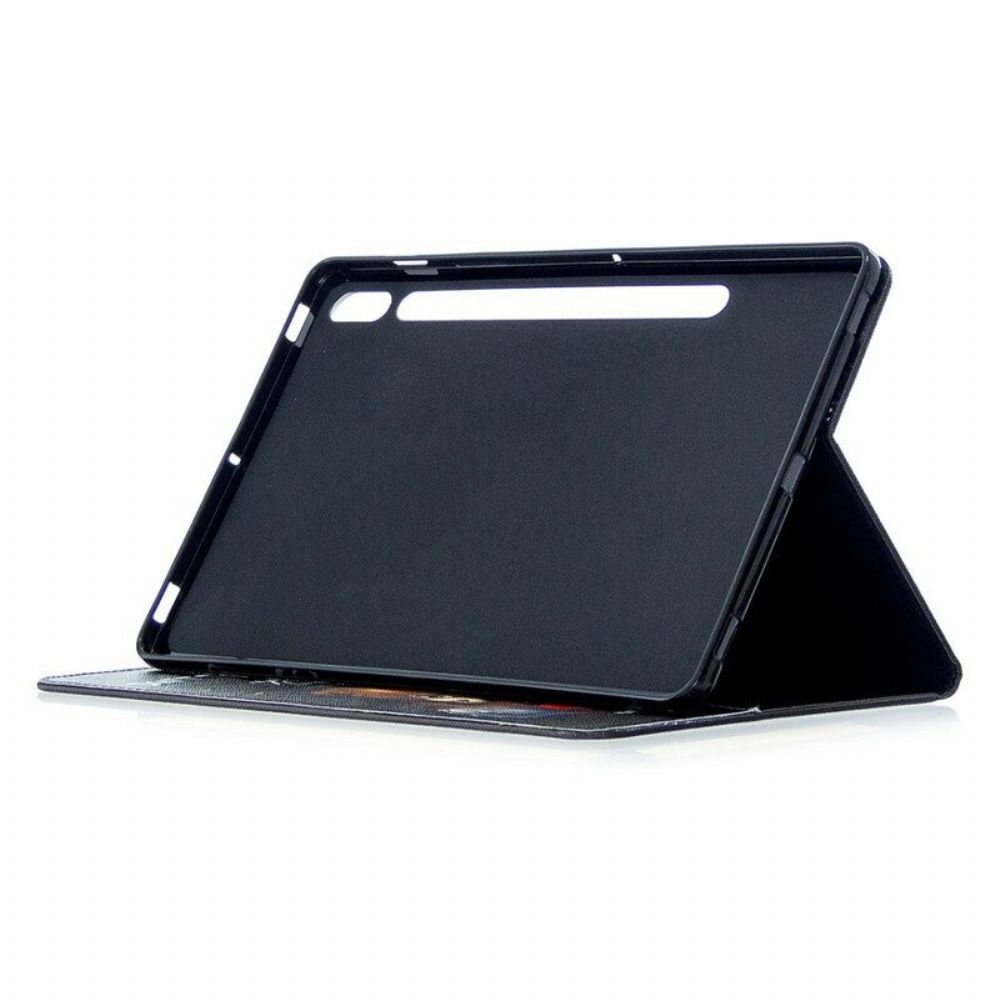 Cover voor Samsung Galaxy Tab S8 / Tab S7 Gevaarlijke Beer