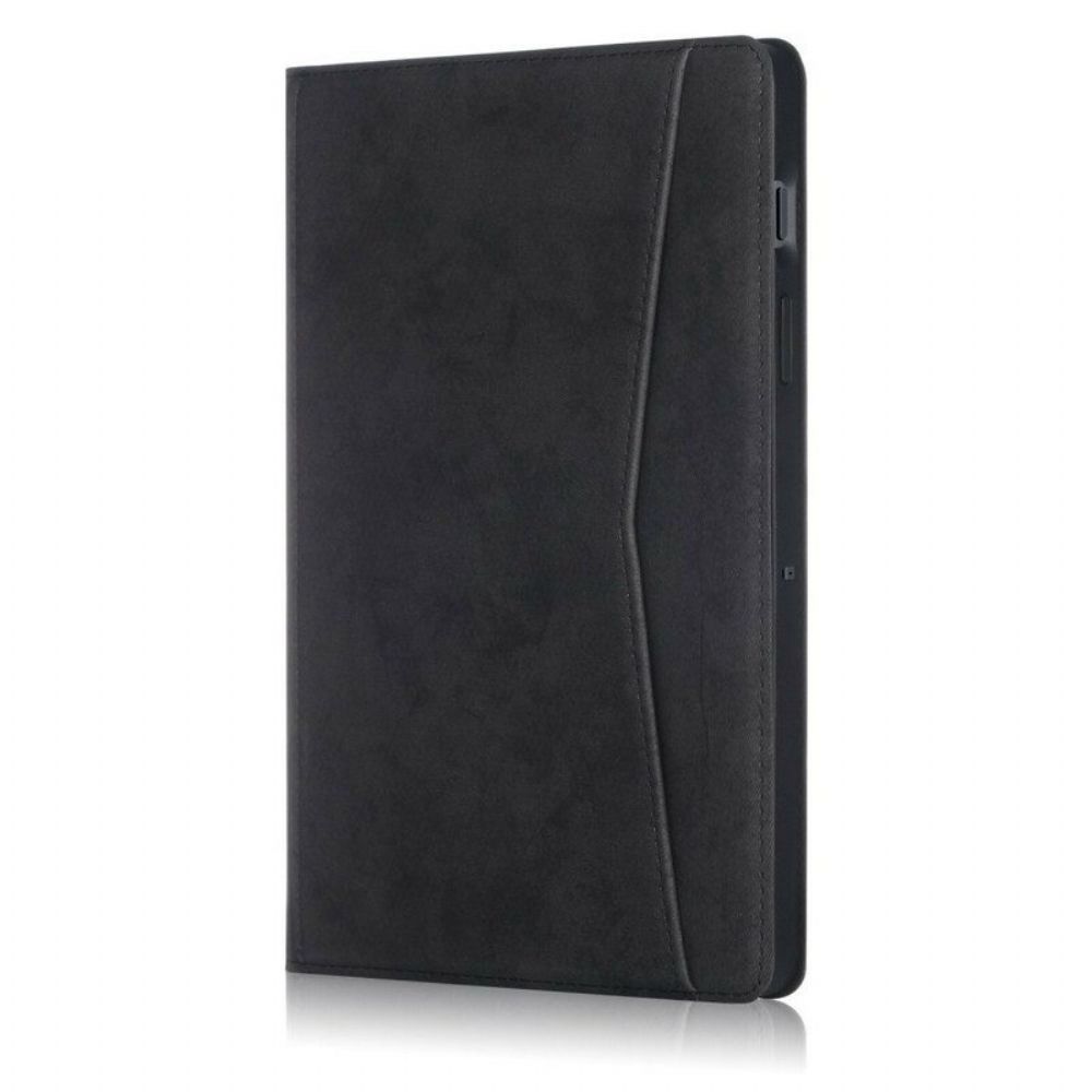 Cover voor Samsung Galaxy Tab S8 / Tab S7 Zakelijk Leereffect