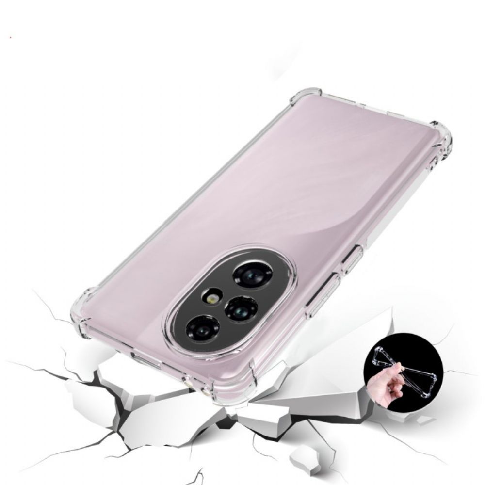 Case Hoesje Honor 200 Pro Telefoonhoesje Transparant Antislip