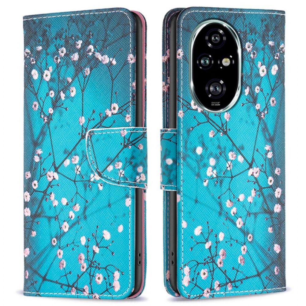 Folio-hoesje Honor 200 Pro Pruimenbloesems