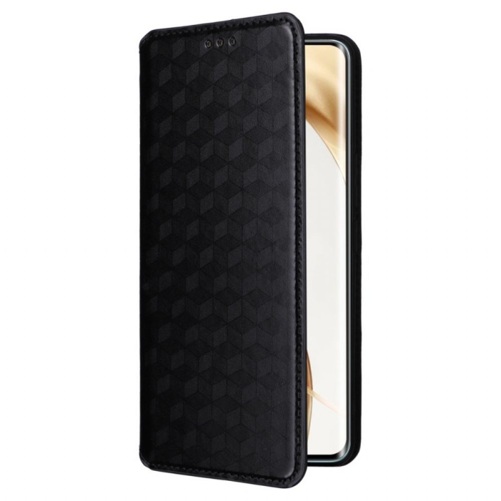 Folio-hoesje Honor 200 Pro Telefoonhoesje 3d Diamanten