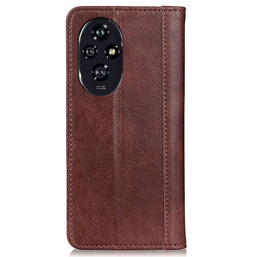 Folio-hoesje Voor Honor 200 Pro Splitleer