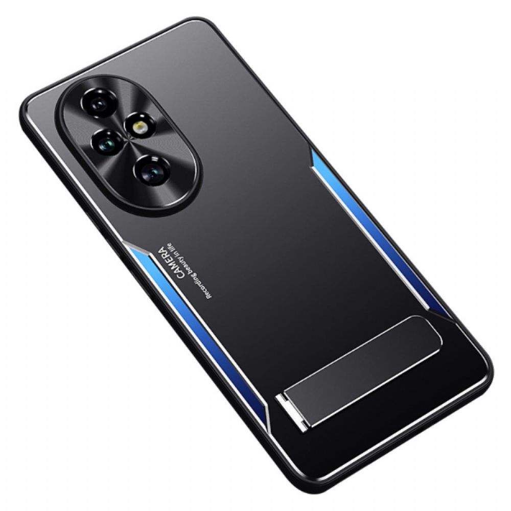 Hoesje Honor 200 Pro Ondersteuning Met Metaaleffect