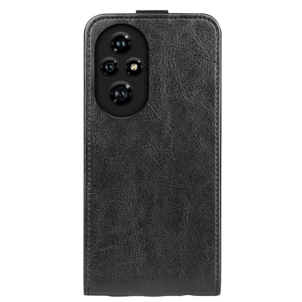 Leren Hoesje Voor Honor 200 Pro Verticale Klep