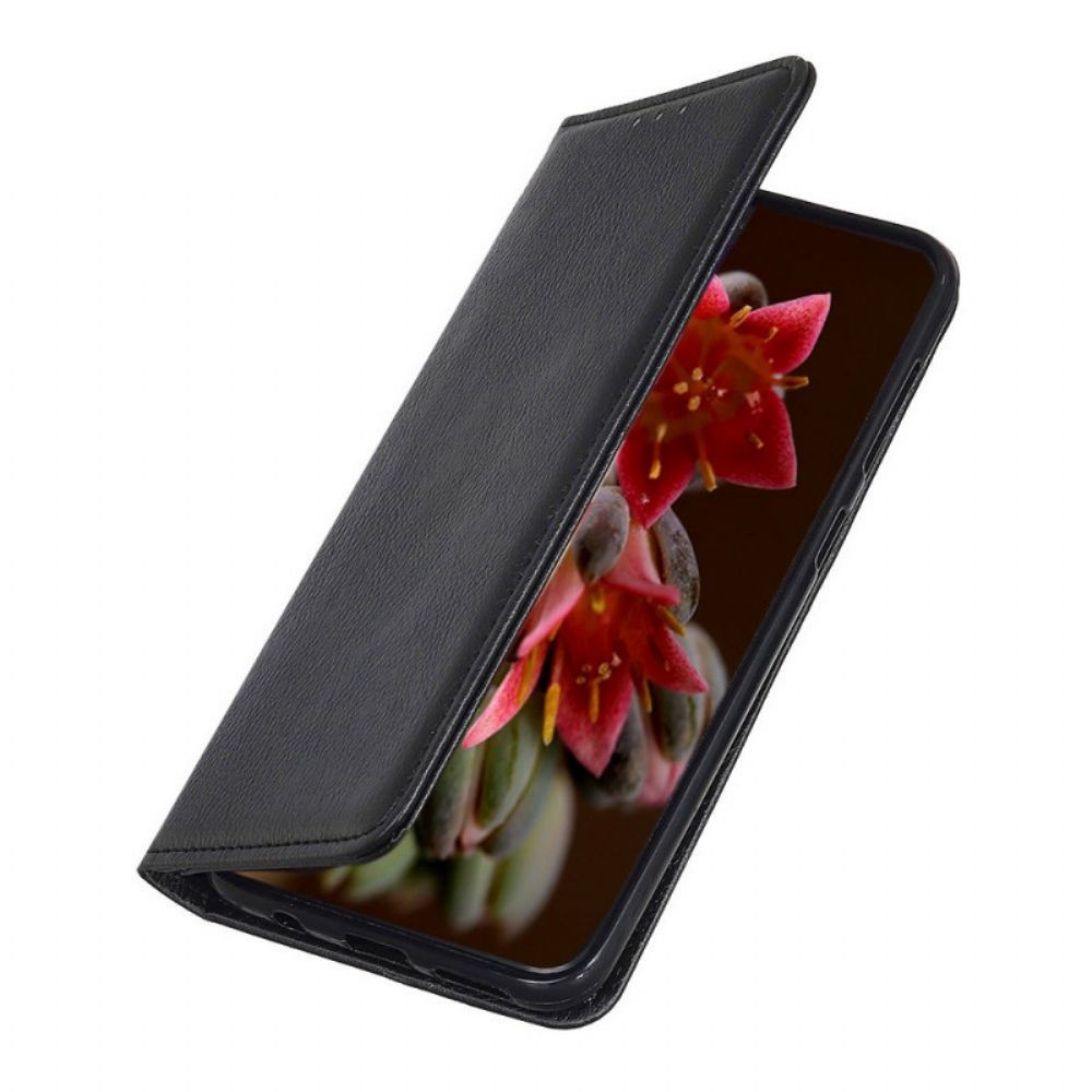 Bescherming Hoesje voor Samsung Galaxy M33 5G Folio-hoesje Litchi Splitleer