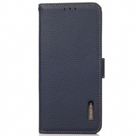 Folio-hoesje voor Samsung Galaxy M33 5G Litchi Leer Khazneh Rfid