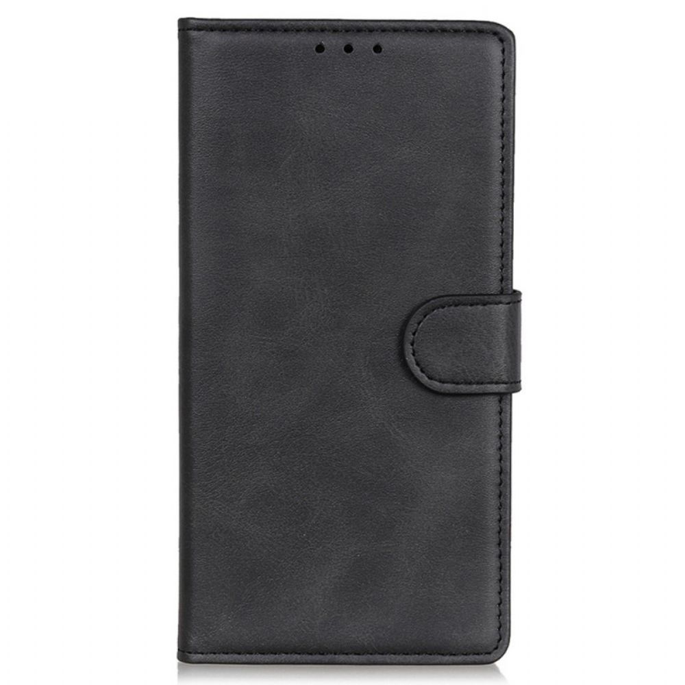 Folio-hoesje voor Samsung Galaxy M33 5G Mat Kunstleer