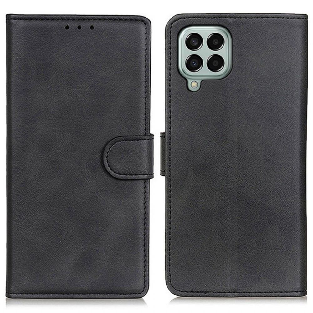 Folio-hoesje voor Samsung Galaxy M33 5G Mat Kunstleer