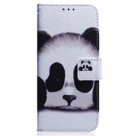 Folio-hoesje voor Samsung Galaxy M33 5G Panda