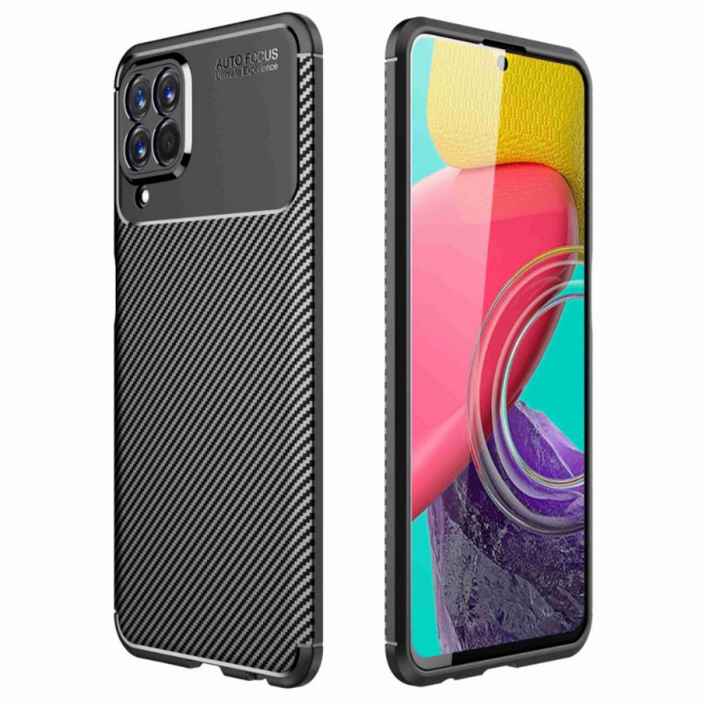 Hoesje voor Samsung Galaxy M33 5G Flexibele Koolstofvezel