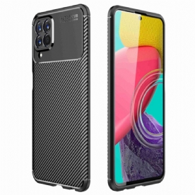 Hoesje voor Samsung Galaxy M33 5G Flexibele Koolstofvezel