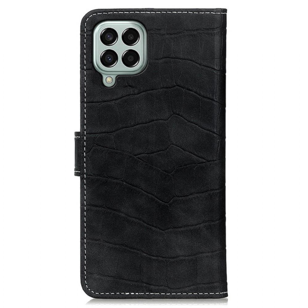 Leren Hoesje voor Samsung Galaxy M33 5G Krokodillenleereffect