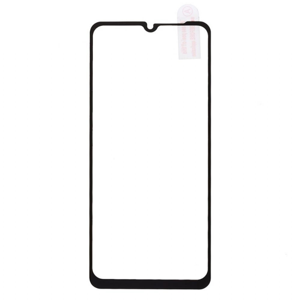 Samsung Galaxy M33 5G Zwarte Rand Gehard Glas Screenprotector