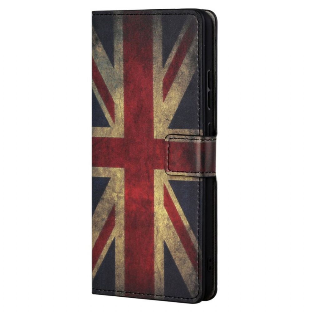 Flip Case voor Moto G31 / Moto G41 Engeland Vlag