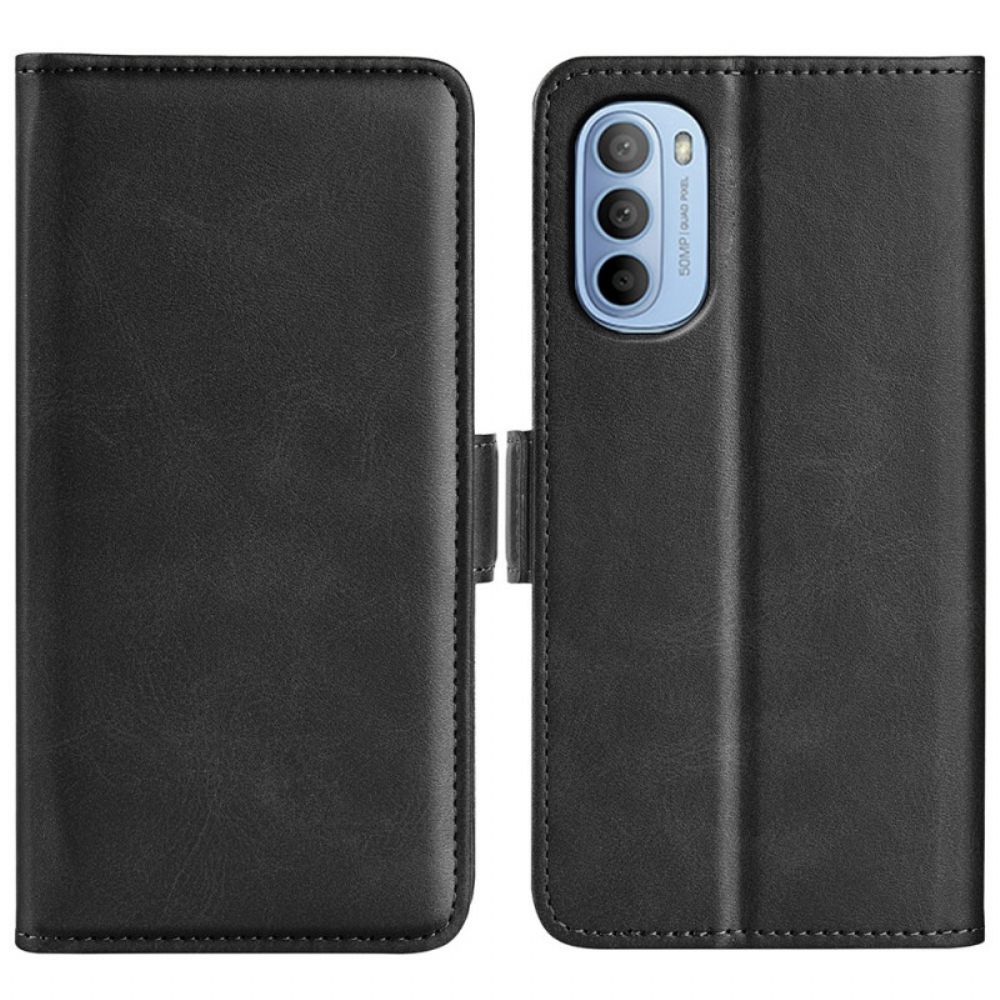 Folio-hoesje voor Moto G31 / Moto G41 Flip Case Dubbele Klep