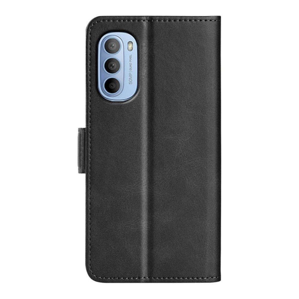 Folio-hoesje voor Moto G31 / Moto G41 Flip Case Dubbele Klep