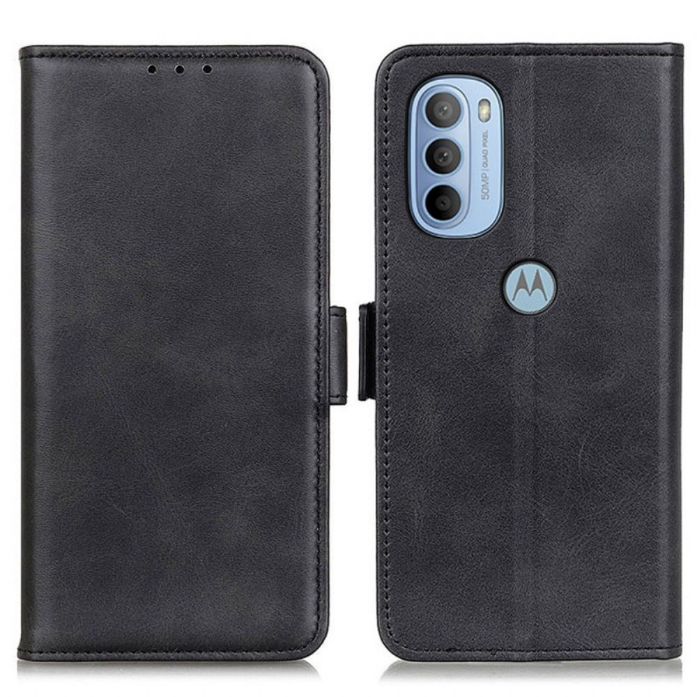 Folio-hoesje voor Moto G31 / Moto G41 Flip Case Dubbele Klep