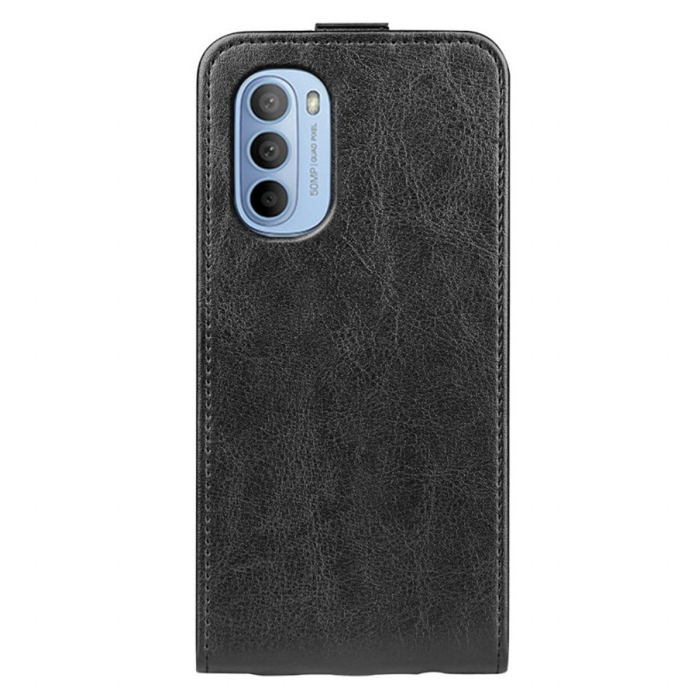 Folio-hoesje voor Moto G31 / Moto G41 Flip Case Retro Vouwen