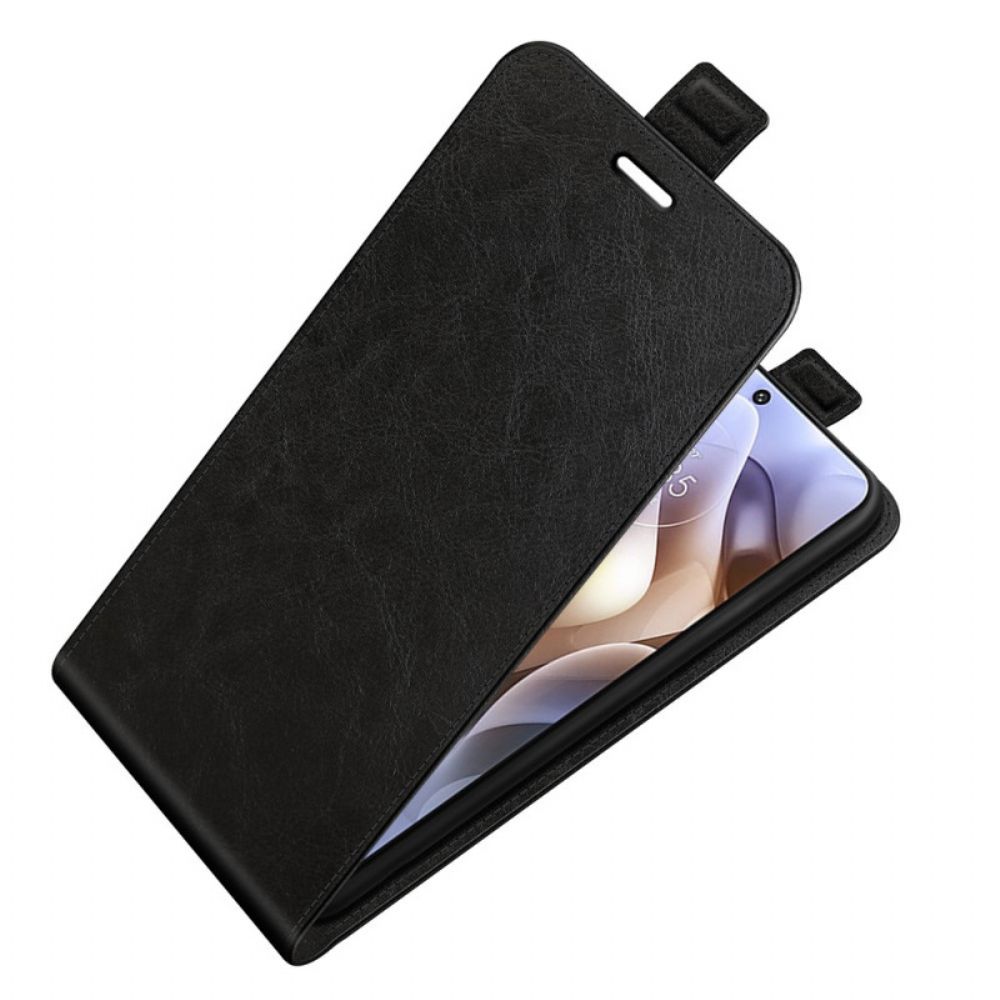 Folio-hoesje voor Moto G31 / Moto G41 Flip Case Retro Vouwen