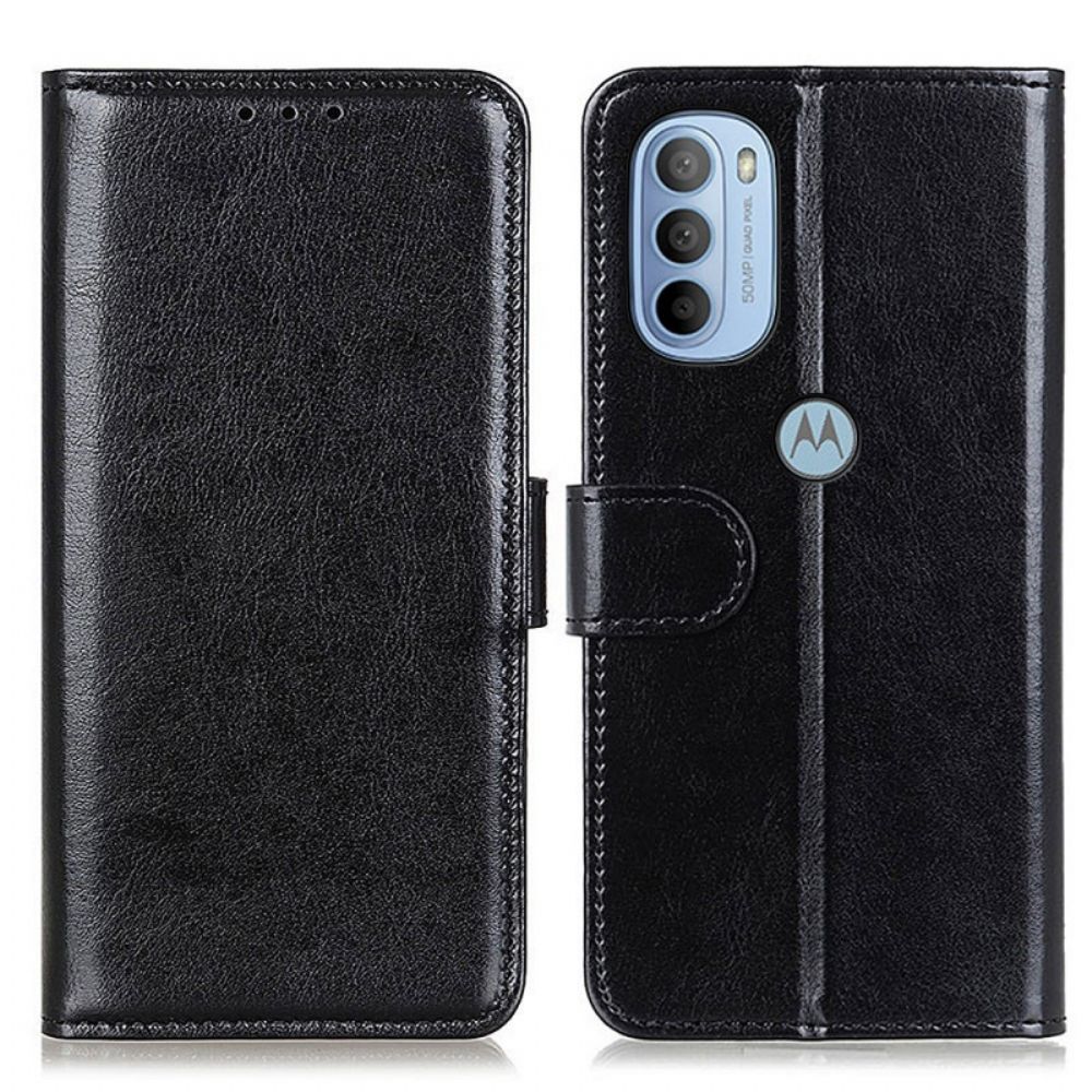 Folio-hoesje voor Moto G31 / Moto G41 Ijzige Finesse