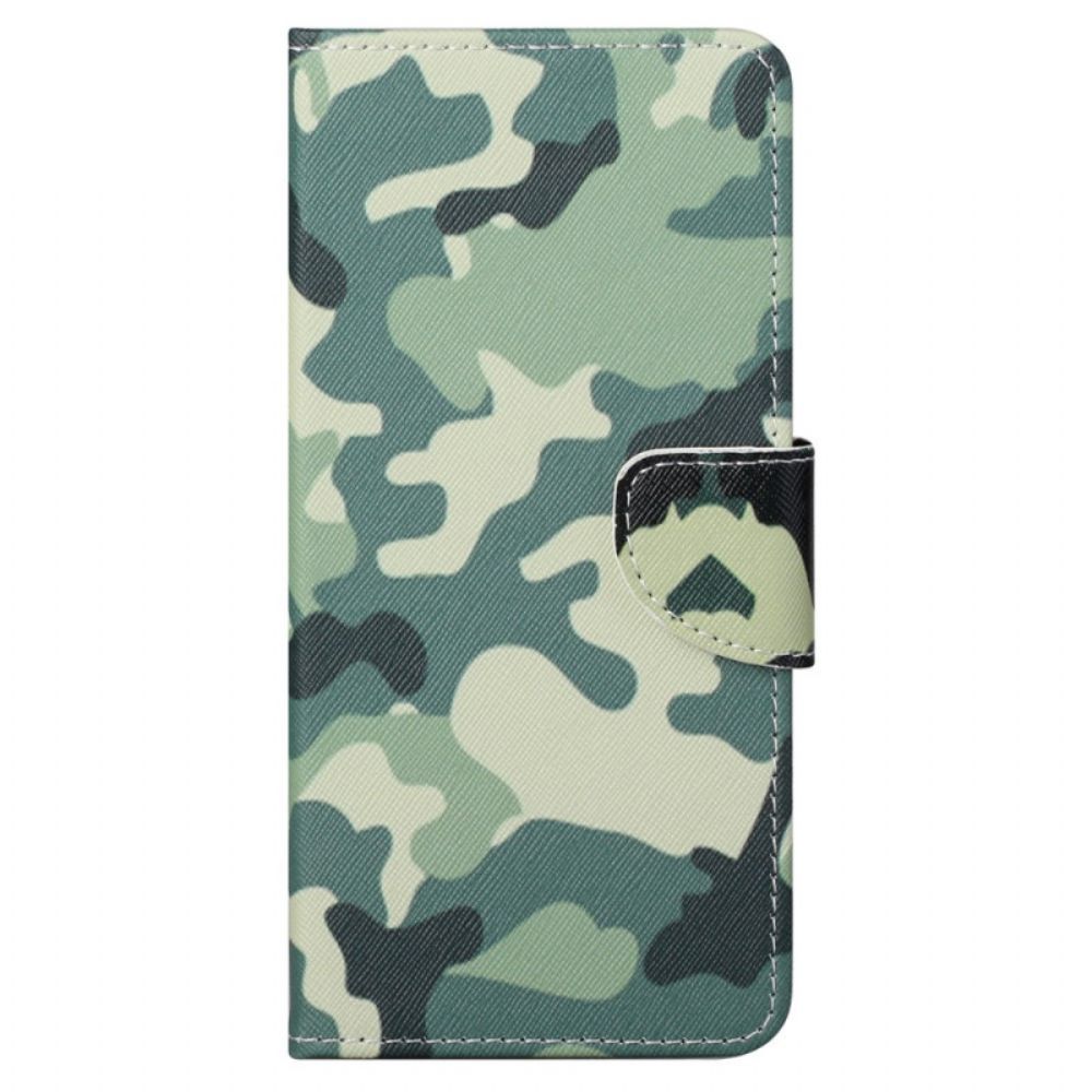 Folio-hoesje voor Moto G31 / Moto G41 Militaire Camouflage