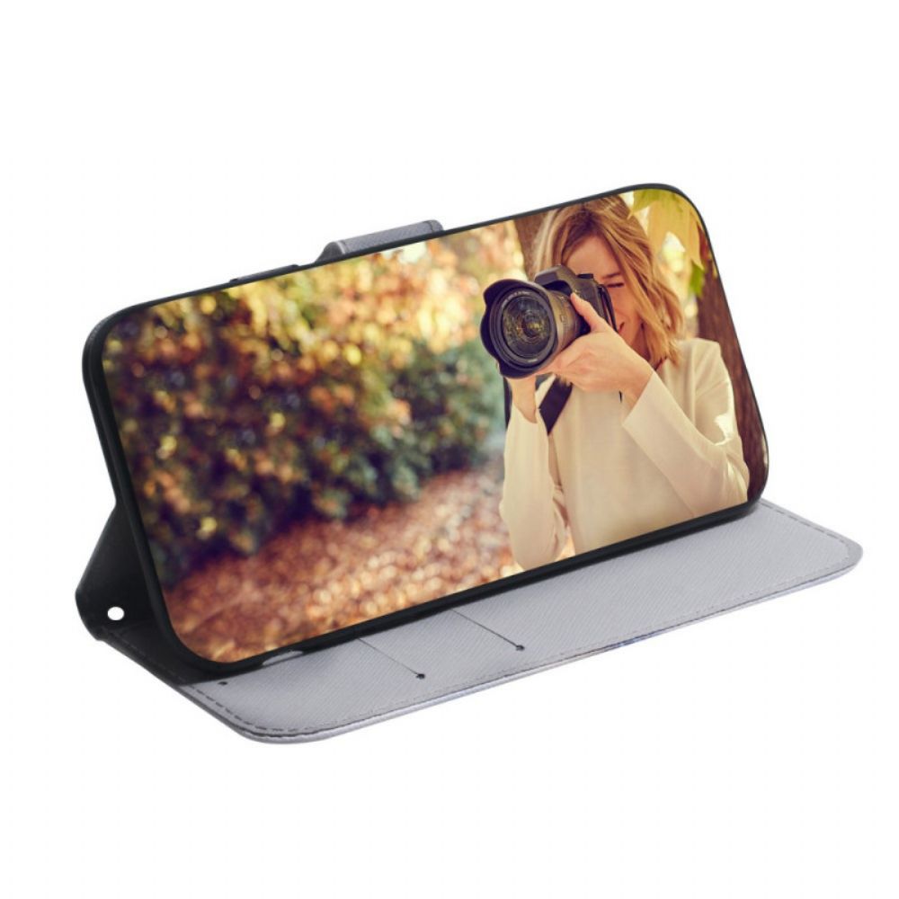 Folio-hoesje voor Moto G31 / Moto G41 Mopshond