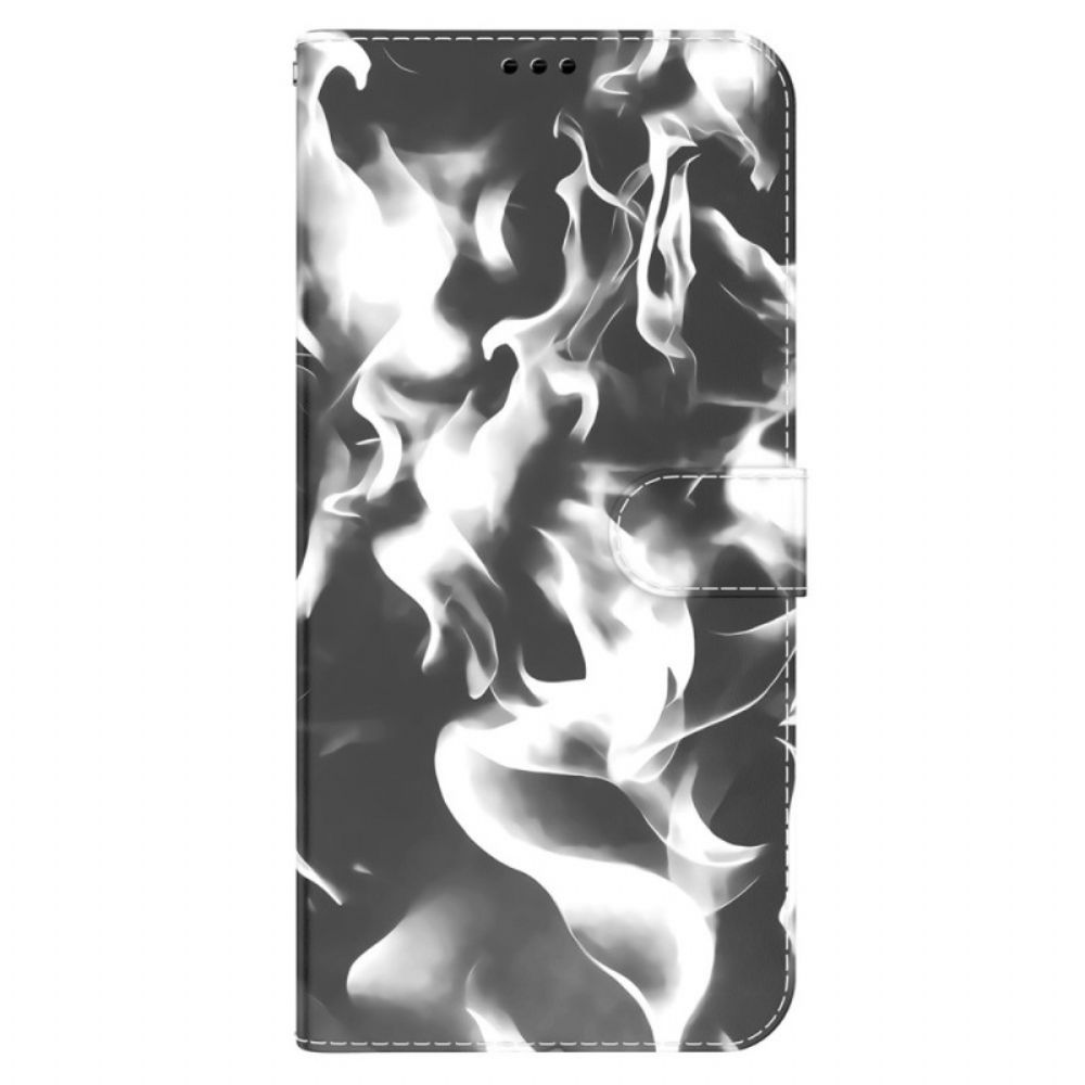 Leren Hoesje voor Moto G31 / Moto G41 Abstract Patroon