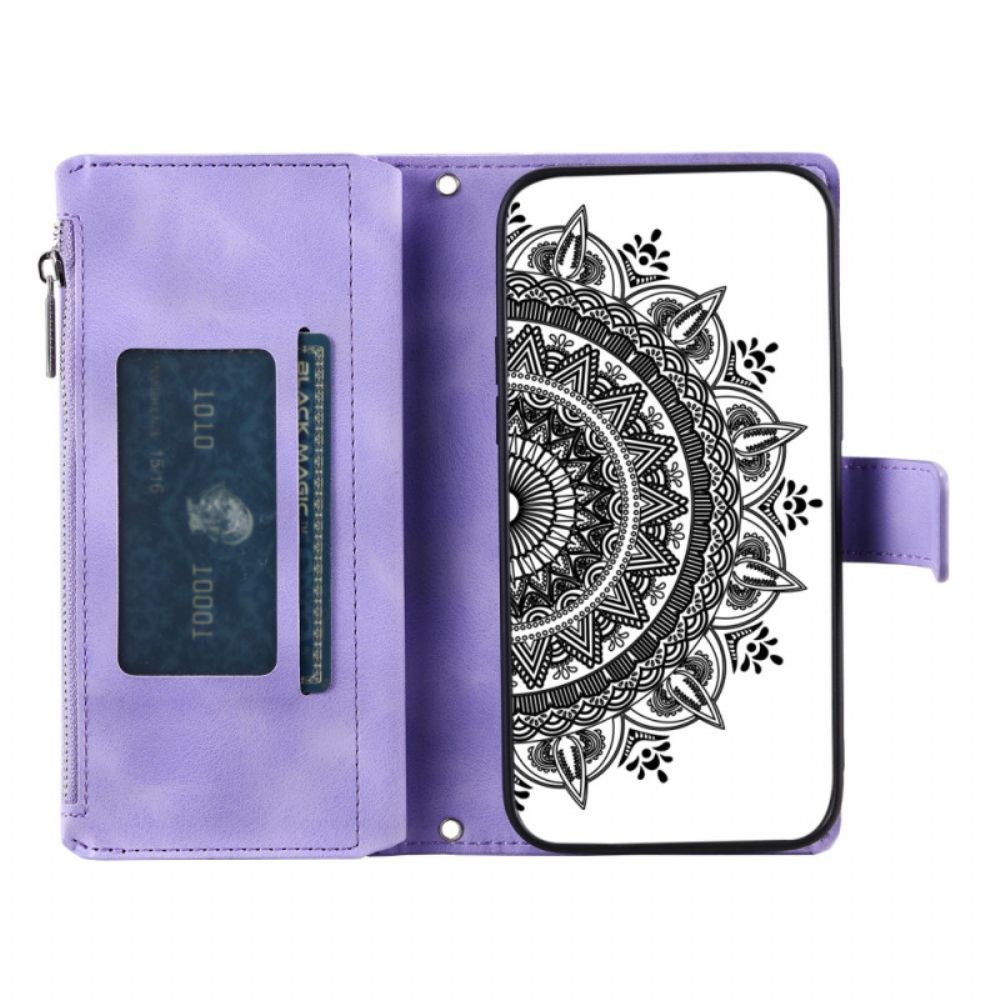 Bescherming Hoesje Xiaomi Redmi Note 13 5g Portemonnee Met Mandala-band