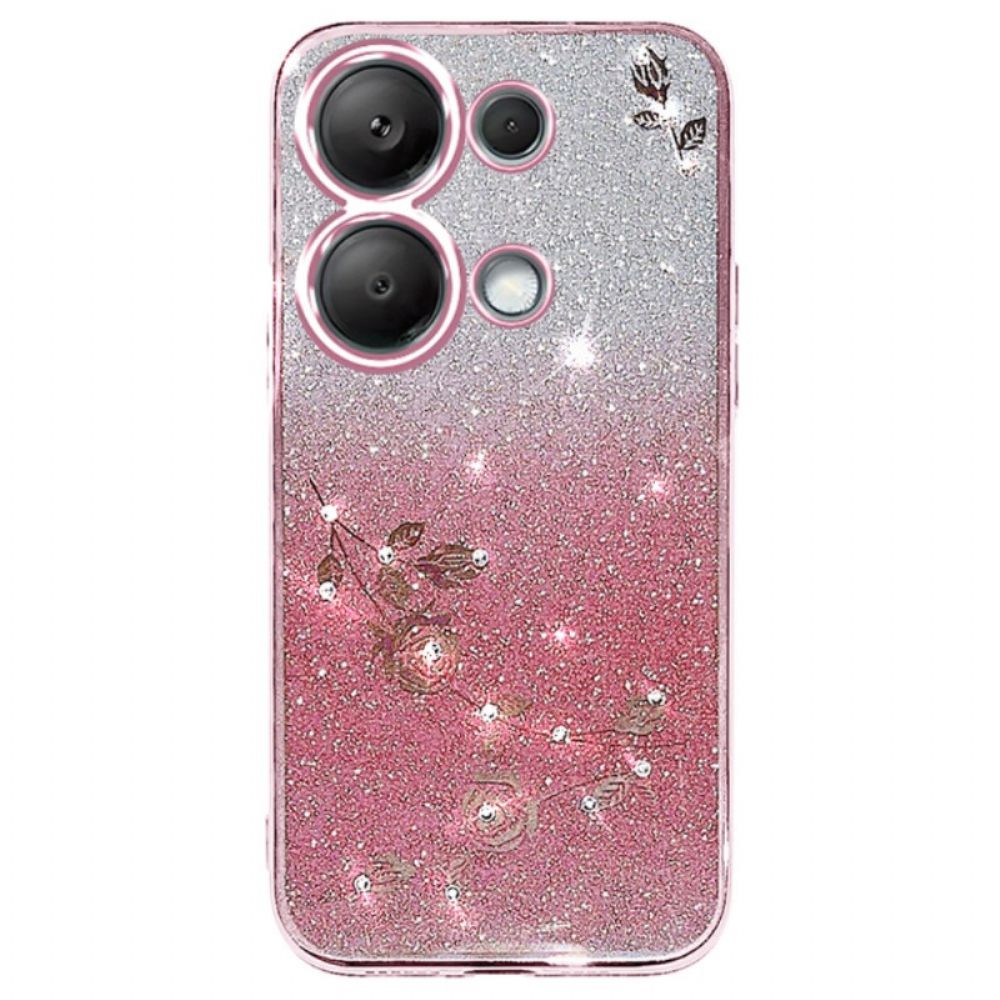 Case Hoesje Xiaomi Redmi Note 13 5g Telefoonhoesje Strassdecor En Kadem-band