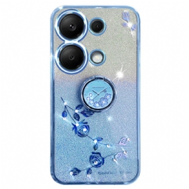 Cover Hoesje Xiaomi Redmi Note 13 5g Telefoonhoesje Kadem Glitter- En Strasssteun