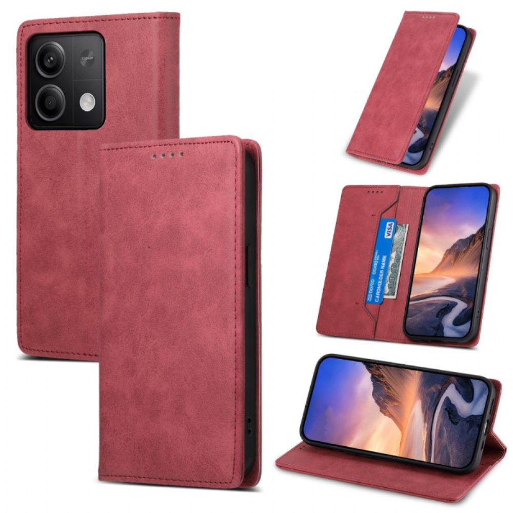 Folio-hoesje Voor Xiaomi Redmi Note 13 5g Klassieke Stijl