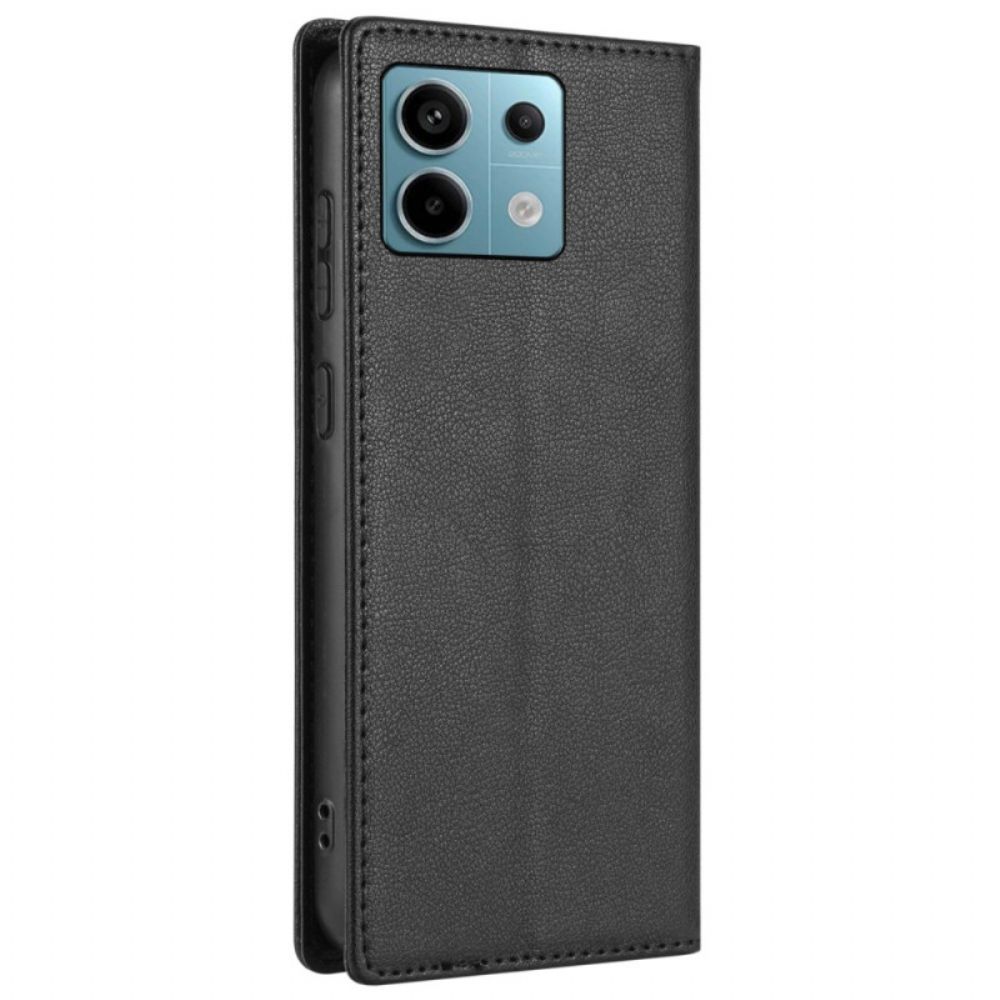 Folio-hoesje Voor Xiaomi Redmi Note 13 5g Leerstijl