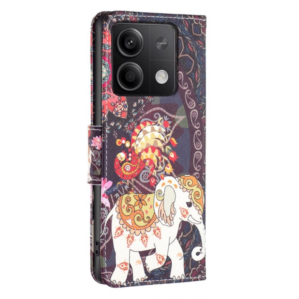 Folio-hoesje Xiaomi Redmi Note 13 5g Indische Olifant