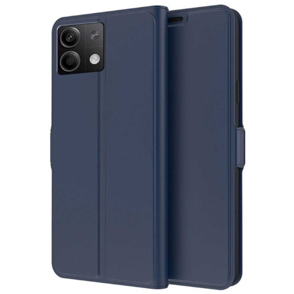 Folio-hoesje Xiaomi Redmi Note 13 5g Telefoonhoesje Ultrafijn