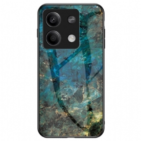 Hoesje Voor Xiaomi Redmi Note 13 5g Marmer Gehard Glas