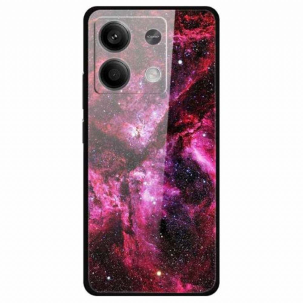 Hoesje Voor Xiaomi Redmi Note 13 5g Melkweg Van Gehard Glas