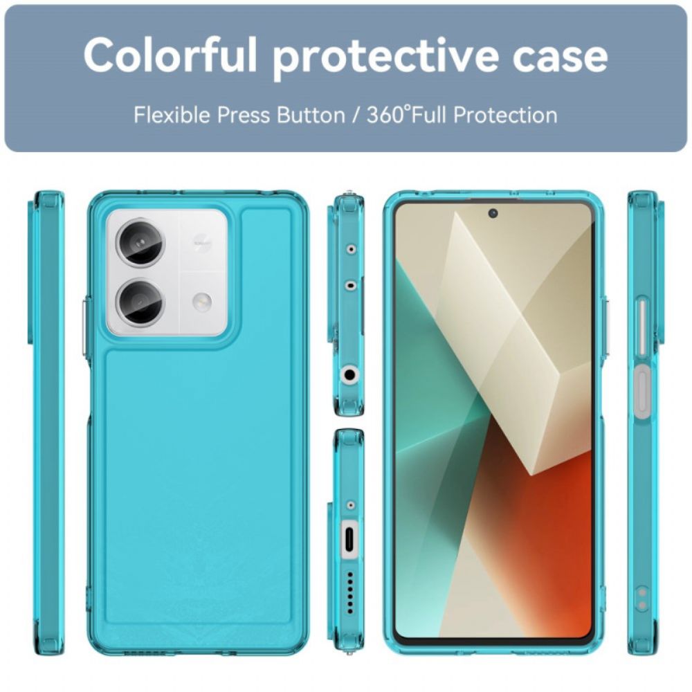 Hoesje Xiaomi Redmi Note 13 5g Candy-serie Bescherming Hoesje