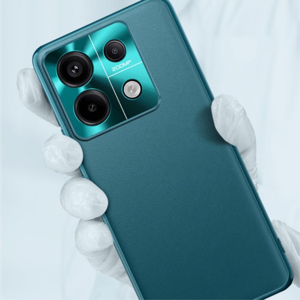 Hoesje Xiaomi Redmi Note 13 5g Getextureerd Leereffect