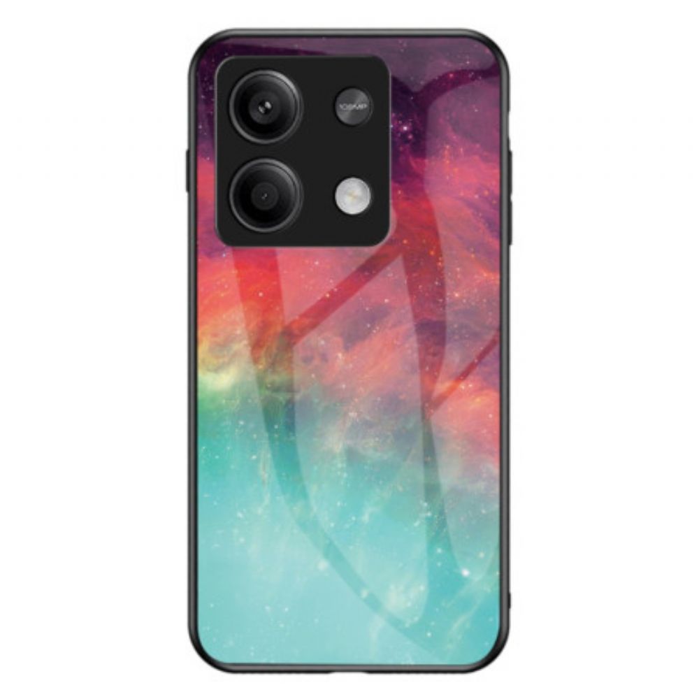 Hoesje Xiaomi Redmi Note 13 5g Sterrenhemel Gehard Glas