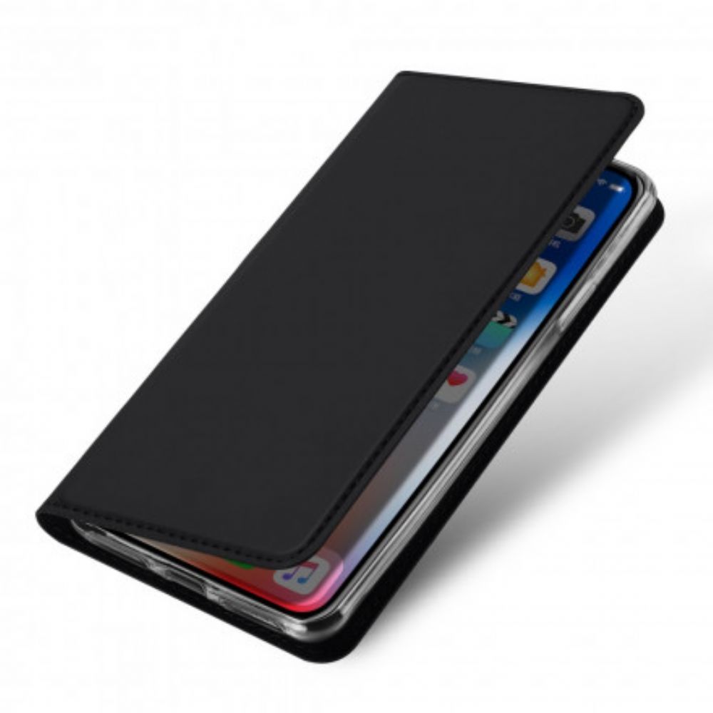 Bescherming Hoesje voor iPhone XS Max Folio-hoesje Eerste Klas Serie