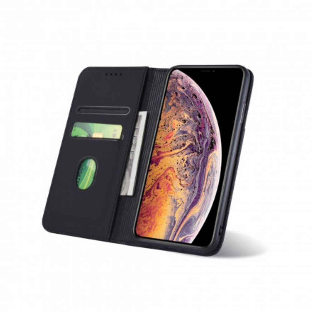 Bescherming Hoesje voor iPhone XS Max Folio-hoesje Steunkaarthouder