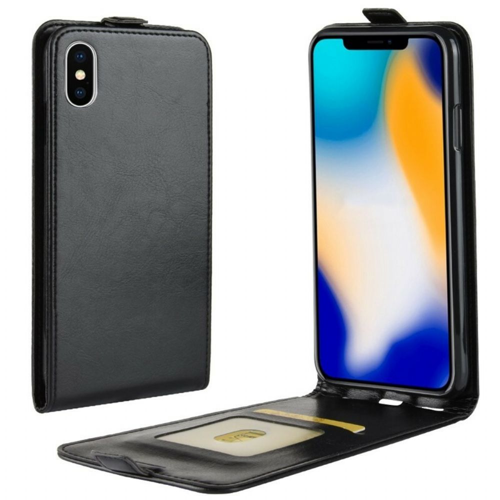 Flip Case voor iPhone XS Max Folio-hoesje Opvouwbaar