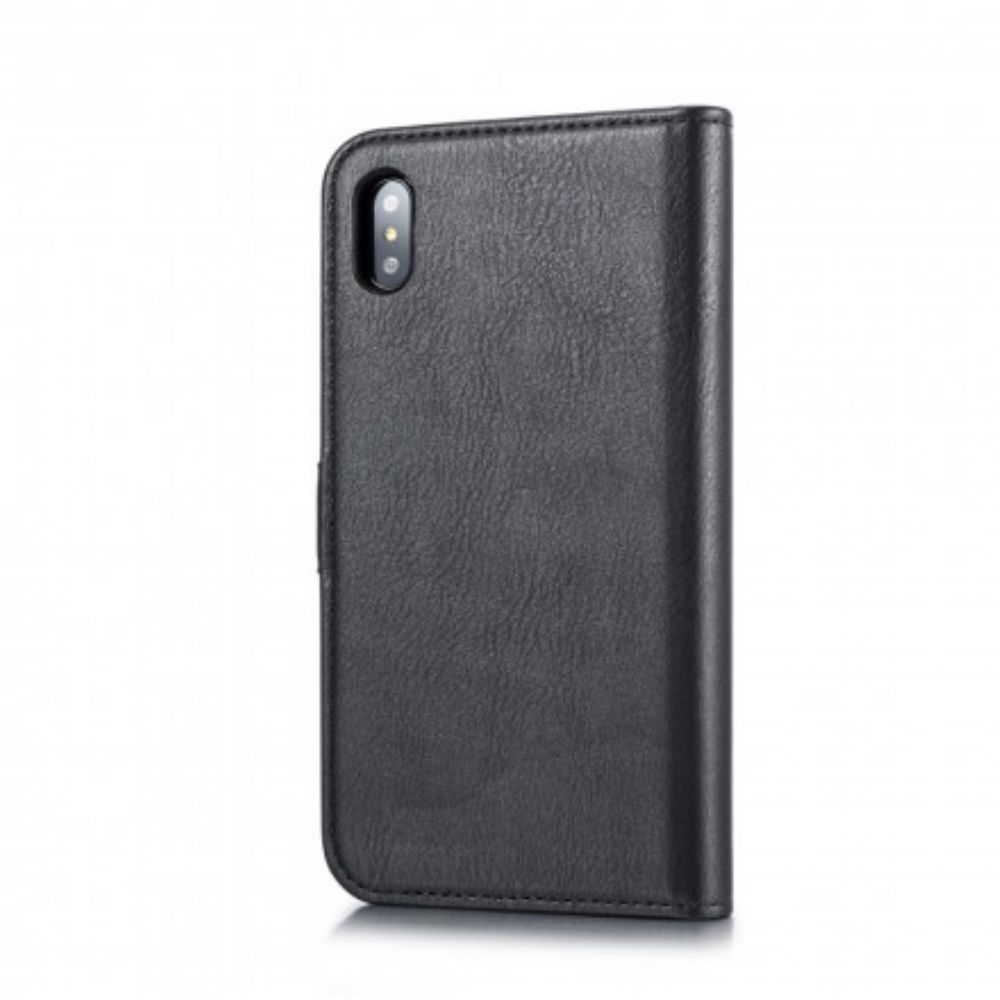 Hoesje Flip Case voor iPhone XS Max Dg. Ming Afneembaar