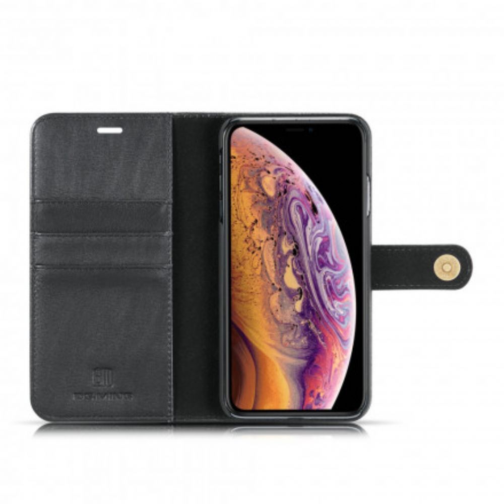 Hoesje Flip Case voor iPhone XS Max Dg. Ming Afneembaar