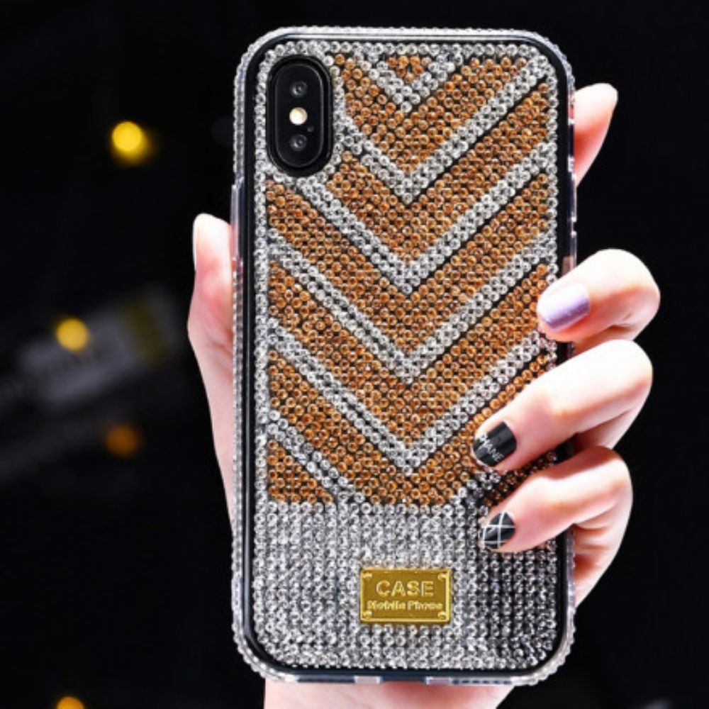 Hoesje voor iPhone XS Max Diamanten