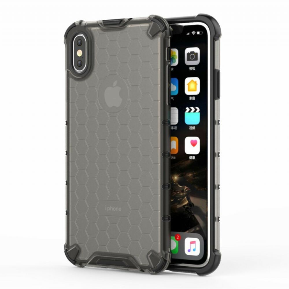 Hoesje voor iPhone XS Max Honingraatstijl