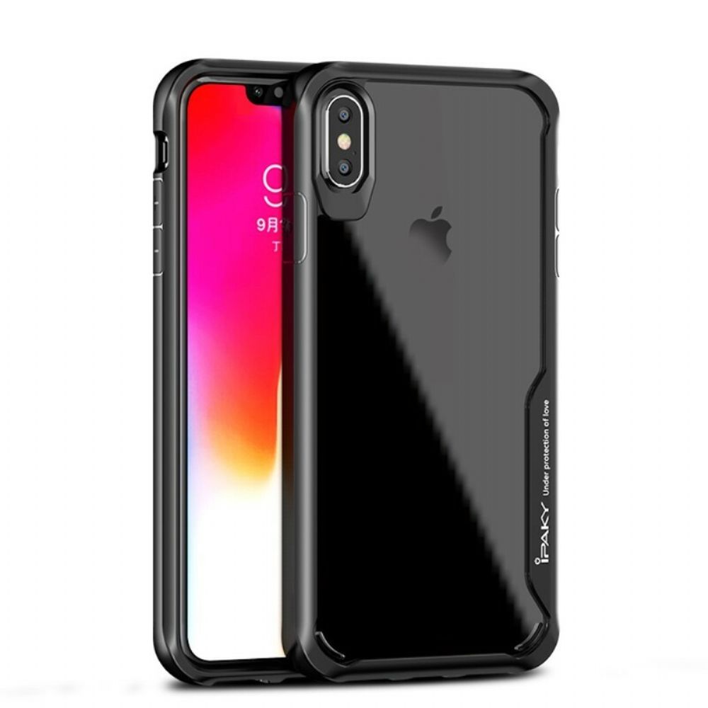 Hoesje voor iPhone XS Max Ipaky Hybride Serie