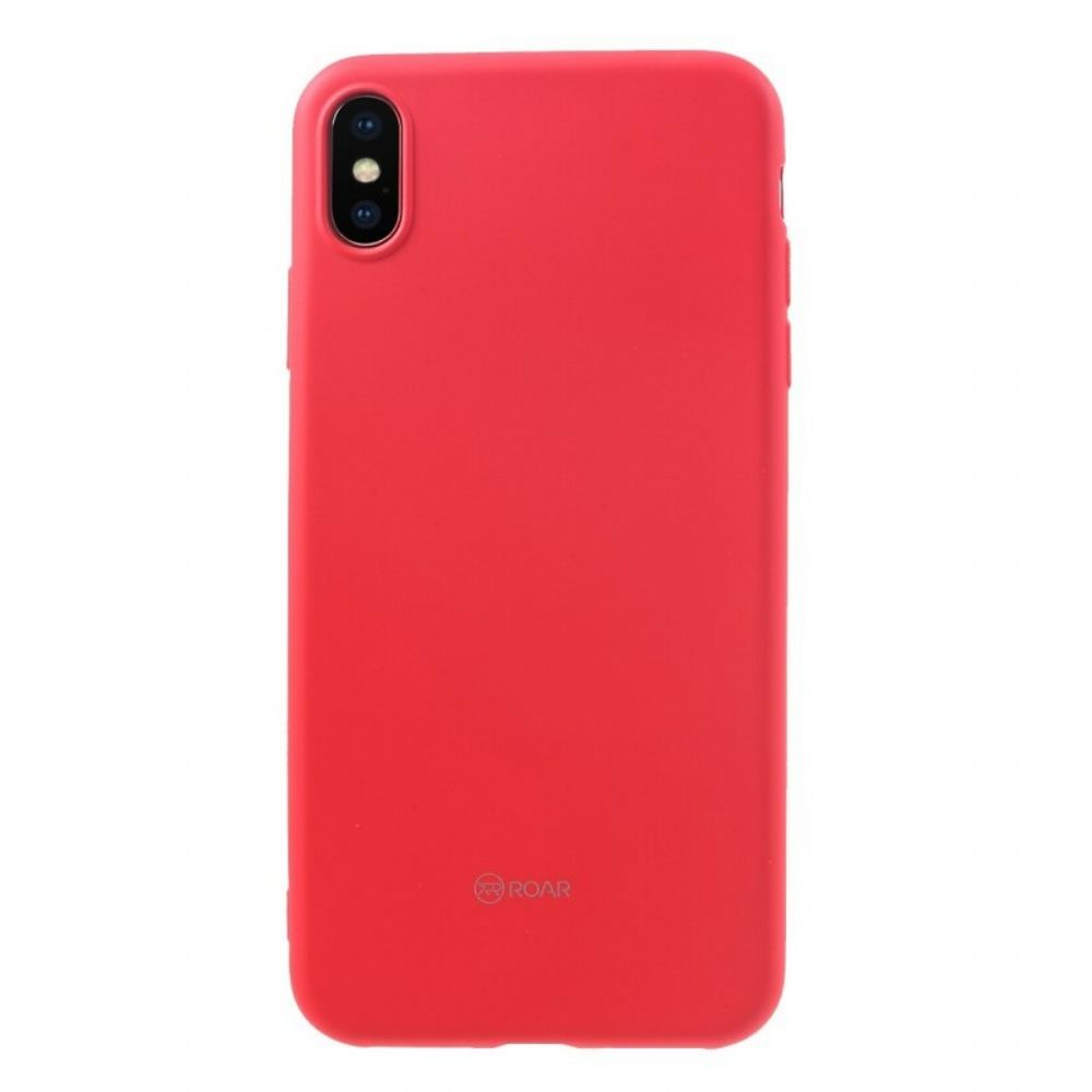 Hoesje voor iPhone XS Max Roar Korea La-la Glaze Serie